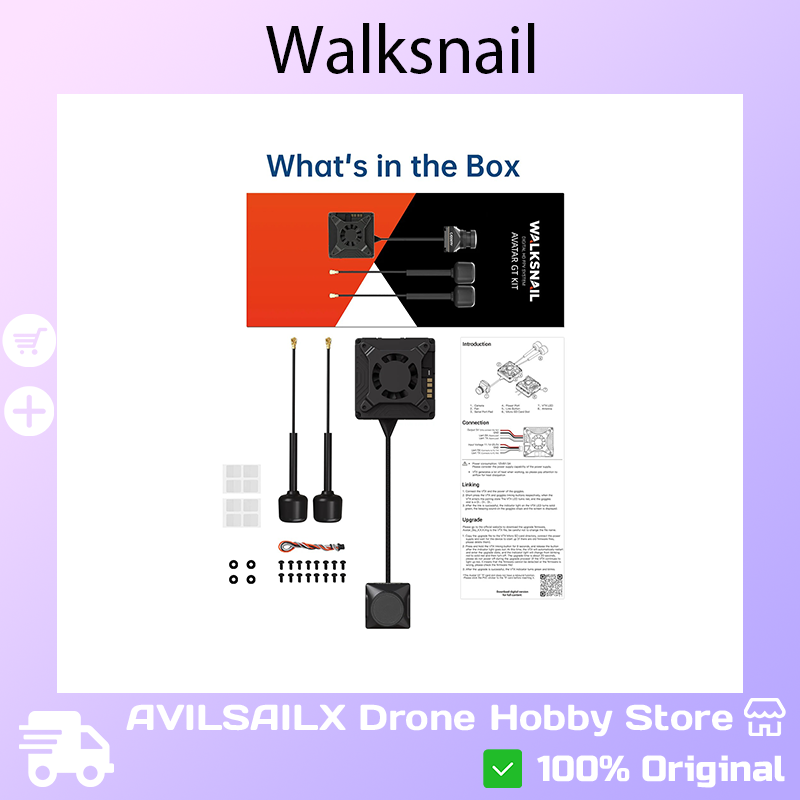 Walksnail Avatar GT FPV Kit Ma - Foxeer Reaper F4 128K 65A Esc 评论和价格