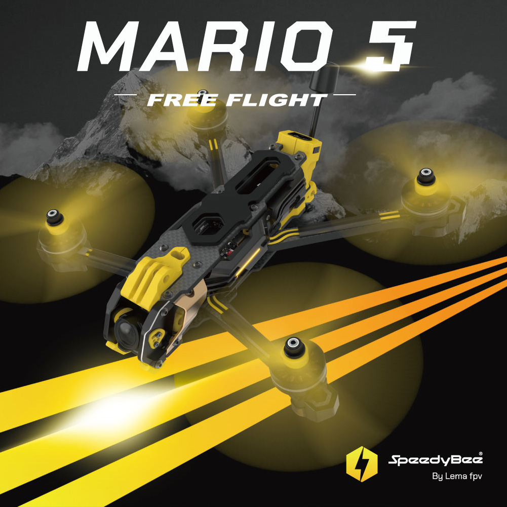 SpeedyBee Mario 5 Frame 5 inch - Radiomaster Ranger 2.4Ghz Elrs Module 评论和价格
