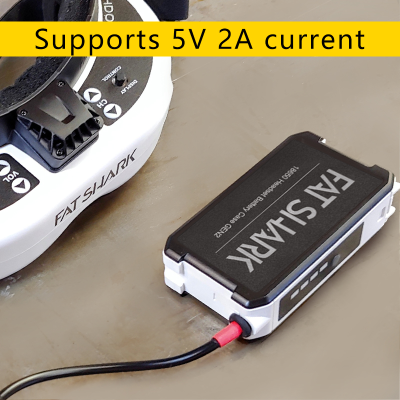 Fatshark 7.4V 18650 Headset Li - Skyzone Cobra X V2 Fpv Goggles 评论和价格