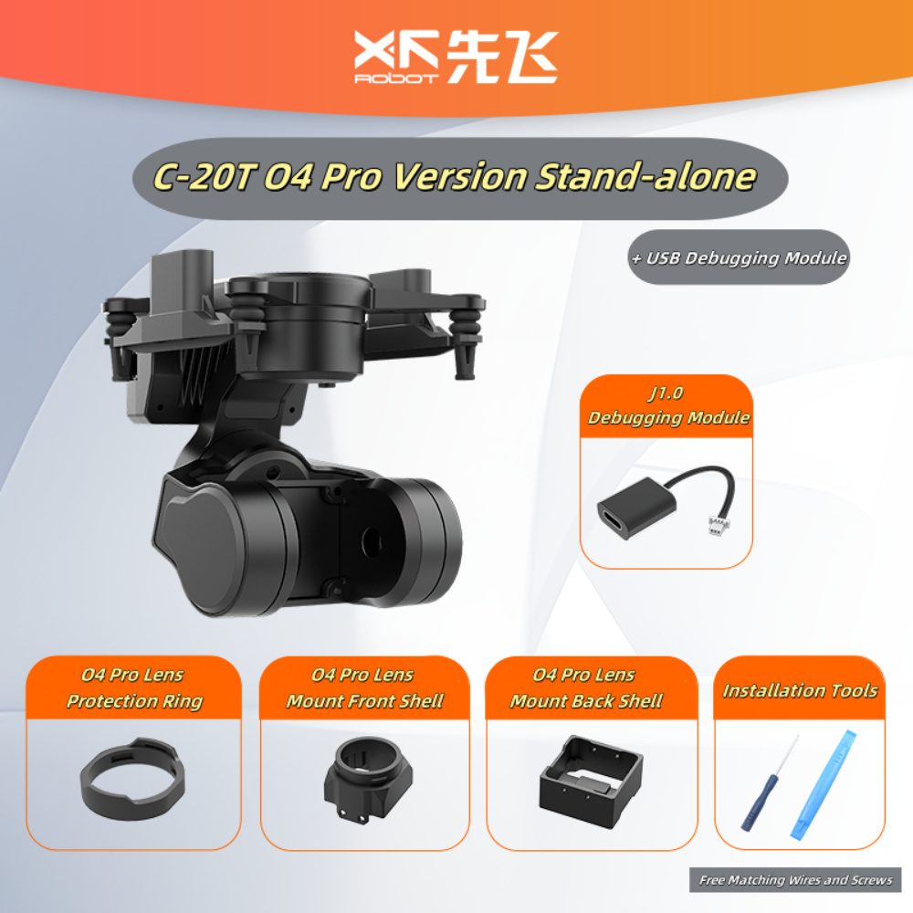 XF C-20T 3-Axis FPV Gimbal for - Foxeer Reaper F4 128K 65A Esc 评论和价格