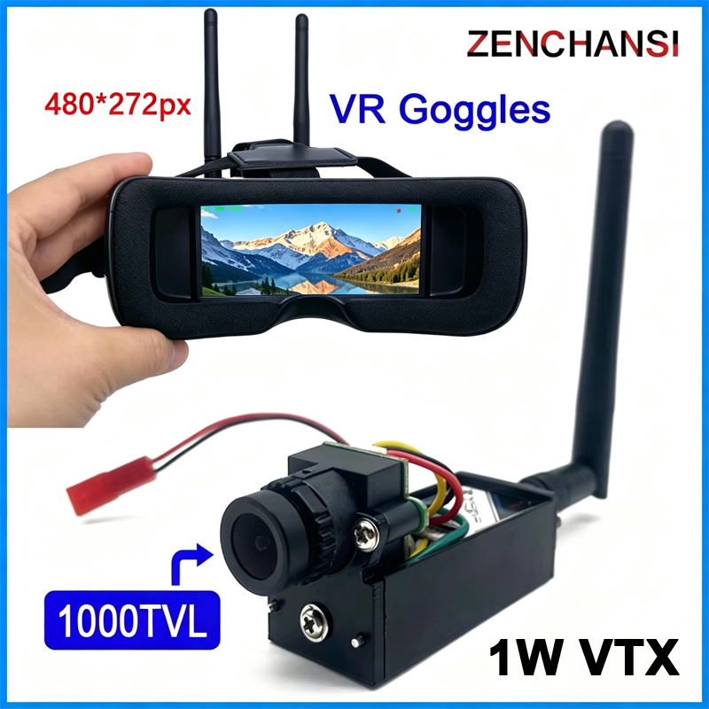 Ready to use 5.8G 48CH FPV VR  - Skyzone Cobra X V2 Fpv Goggles 评论和价格