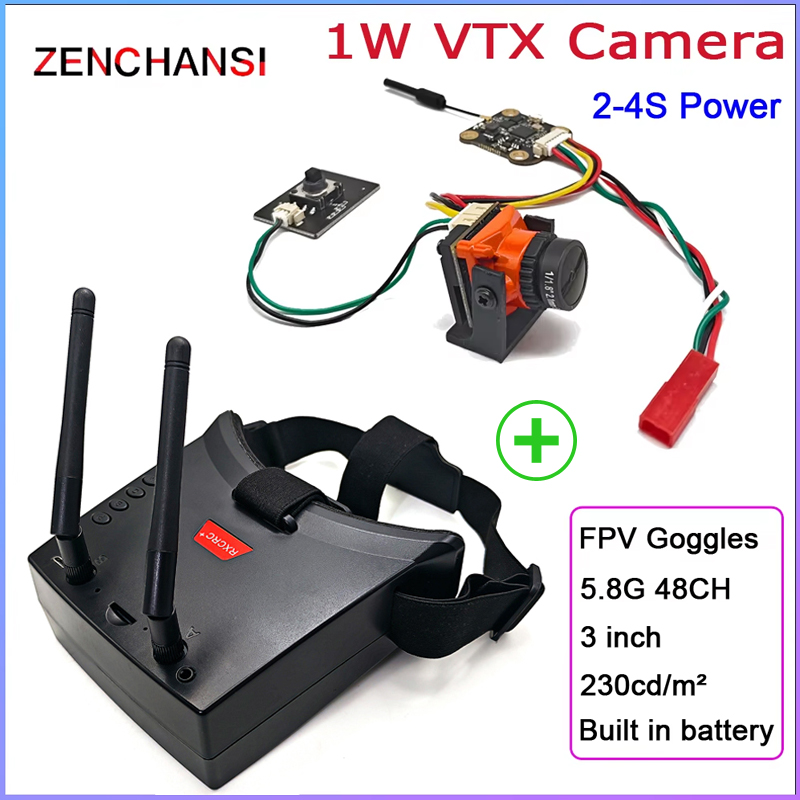 5.8G 48CH Dual Antennas FPV Go - Skyzone Cobra X V2 Fpv Goggles 评论和价格